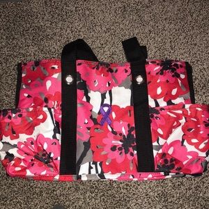 Thirty-One Zip Top Organizing Utility Tote